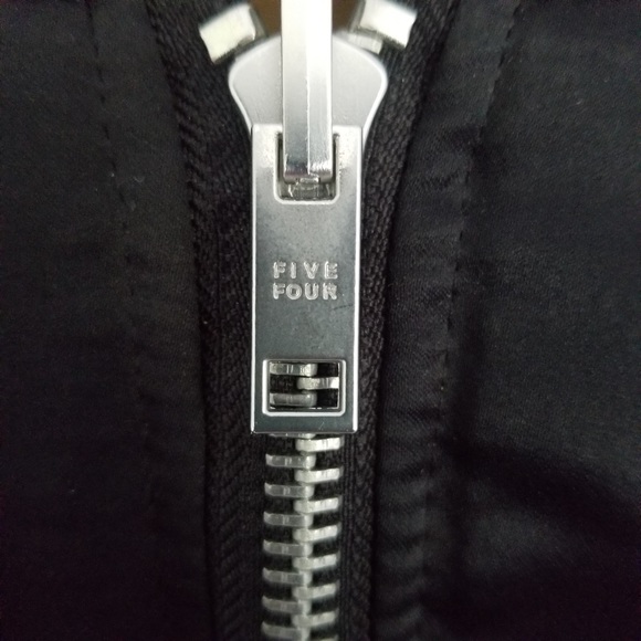 Reversible 2 in 1 Black & Gold Satin Bomber Jacket - Picture 5 of 8